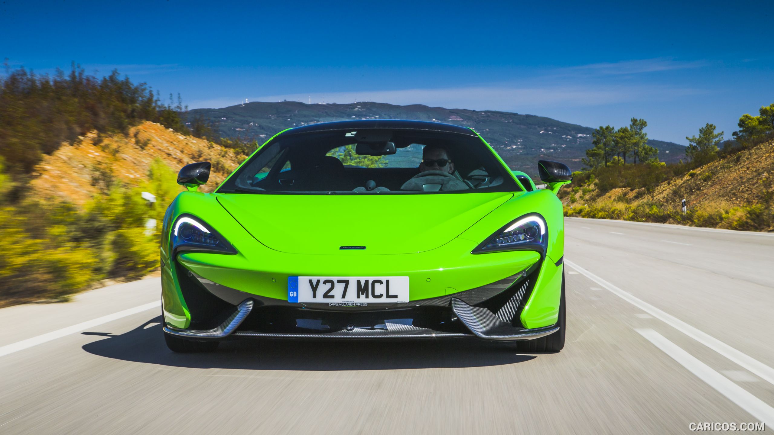 2016 McLaren 570S Coupe (Color: Mantis Green) - Front, #81 of 192