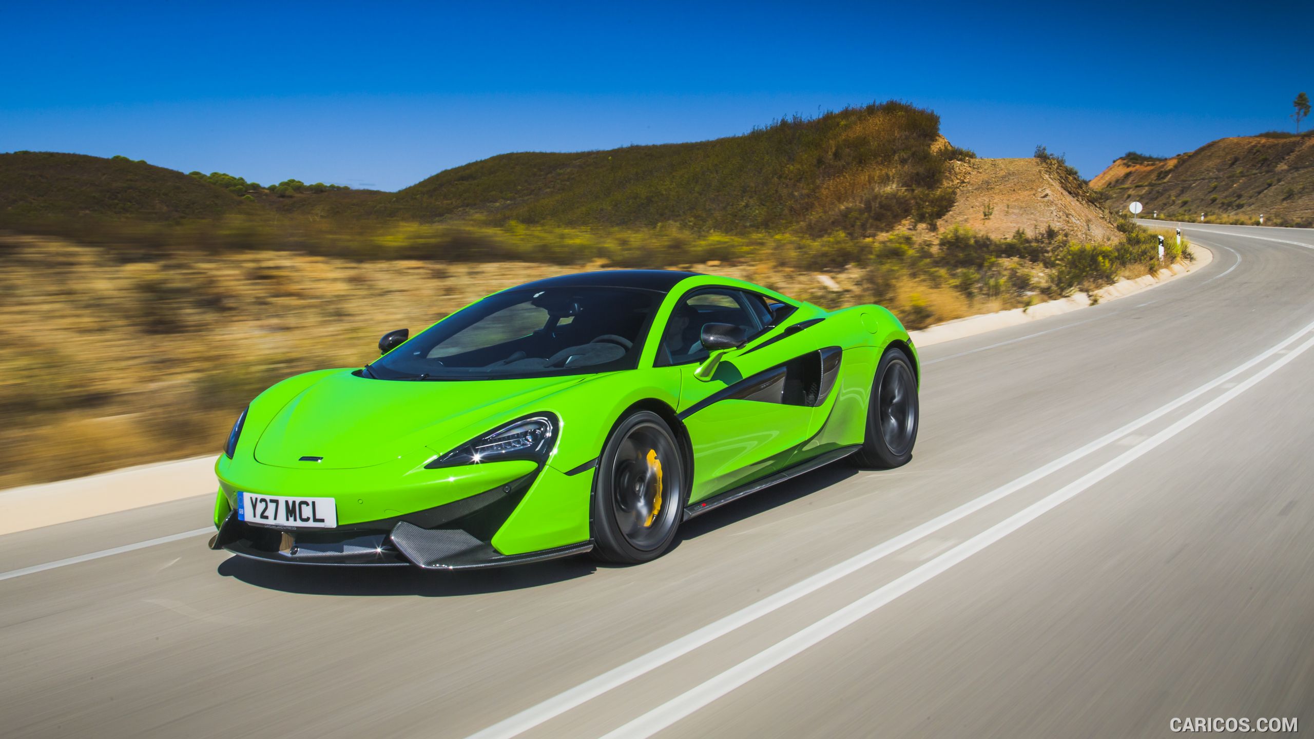 2016 McLaren 570S Coupe (Color: Mantis Green) - Front, #82 of 192