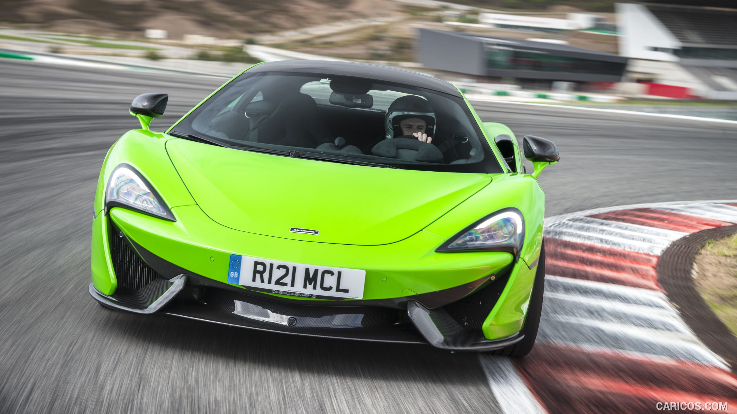 2016 McLaren 570S Coupe (Color: Mantis Green) - Front, #99 of 192