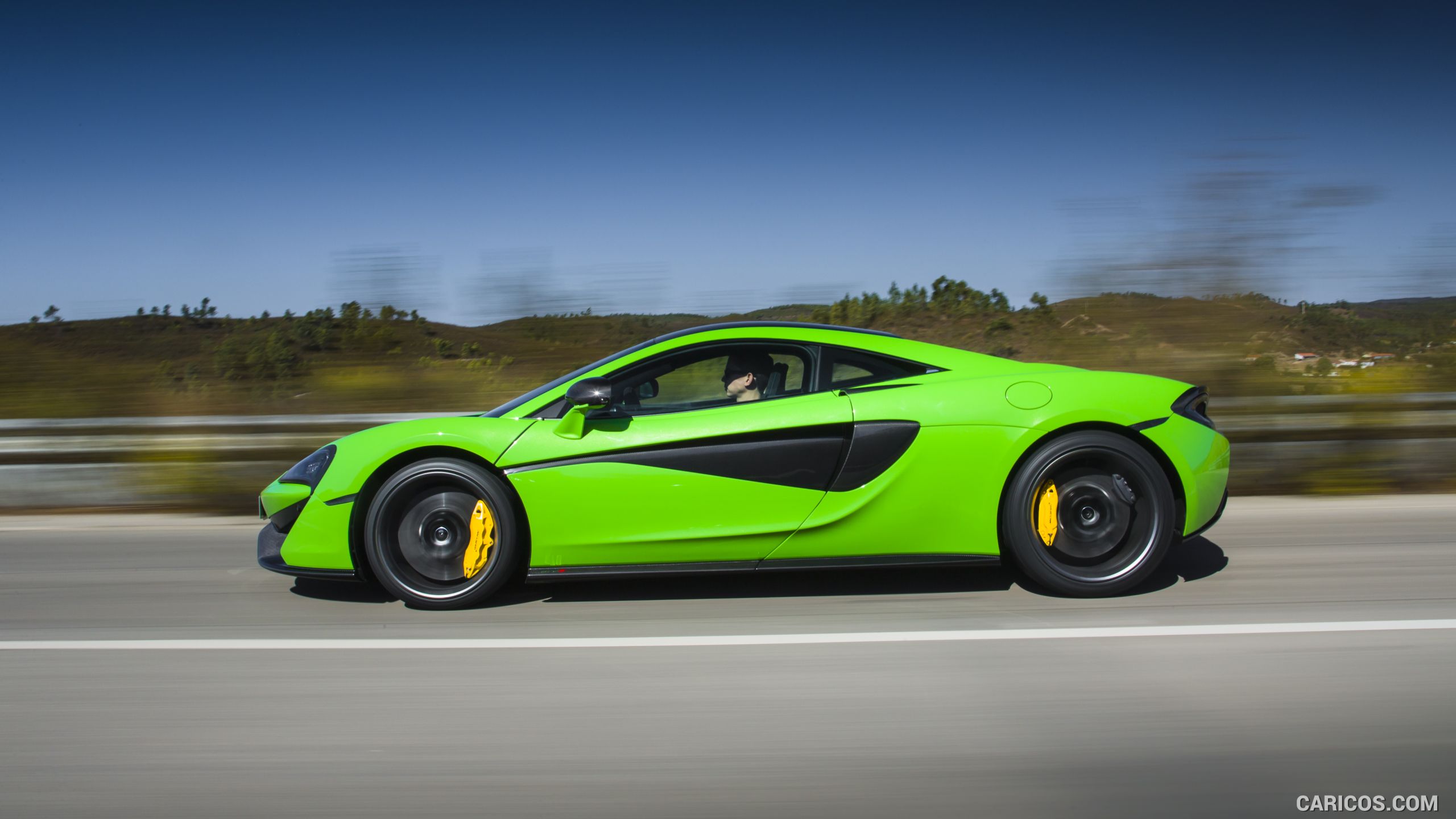 2016 McLaren 570S Coupe (Color: Mantis Green) - Side, #83 of 192