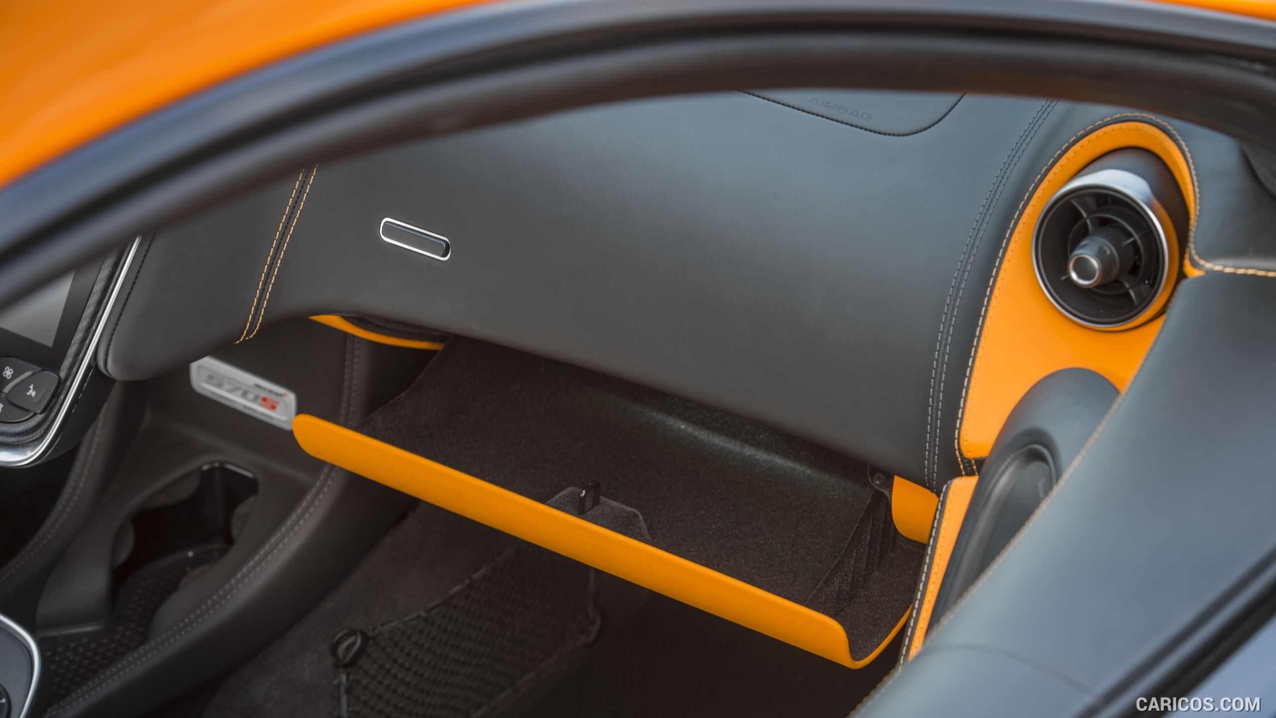 2016 McLaren 570S Coupe (Color: Ventura Orange) - Interior, Detail, #144 of 192