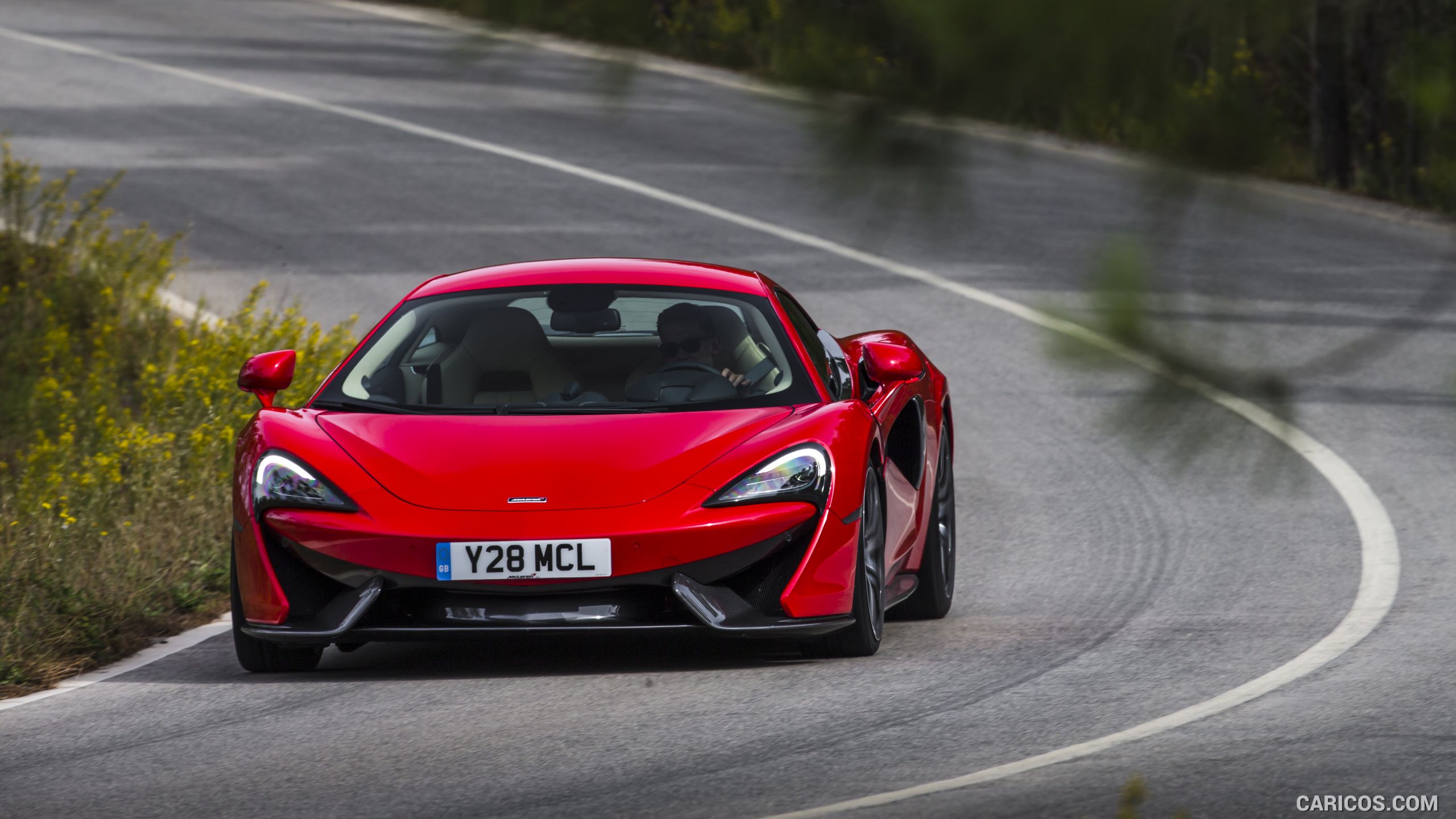 2016 McLaren 570S Coupe (Color: Vermillion Red) - Front, #152 of 192