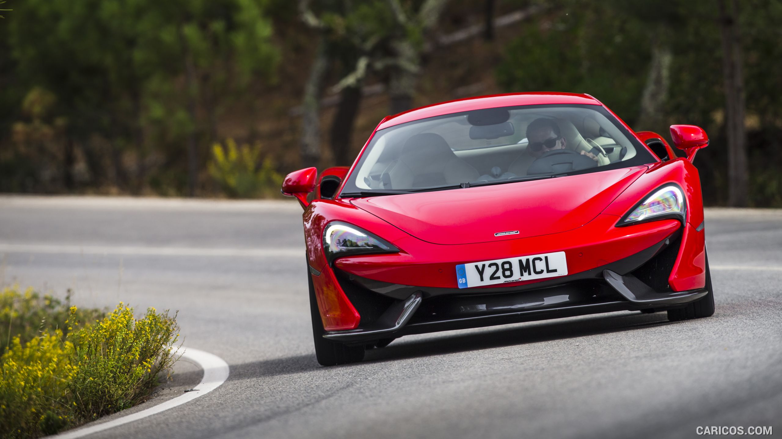 2016 McLaren 570S Coupe (Color: Vermillion Red) - Front, #153 of 192