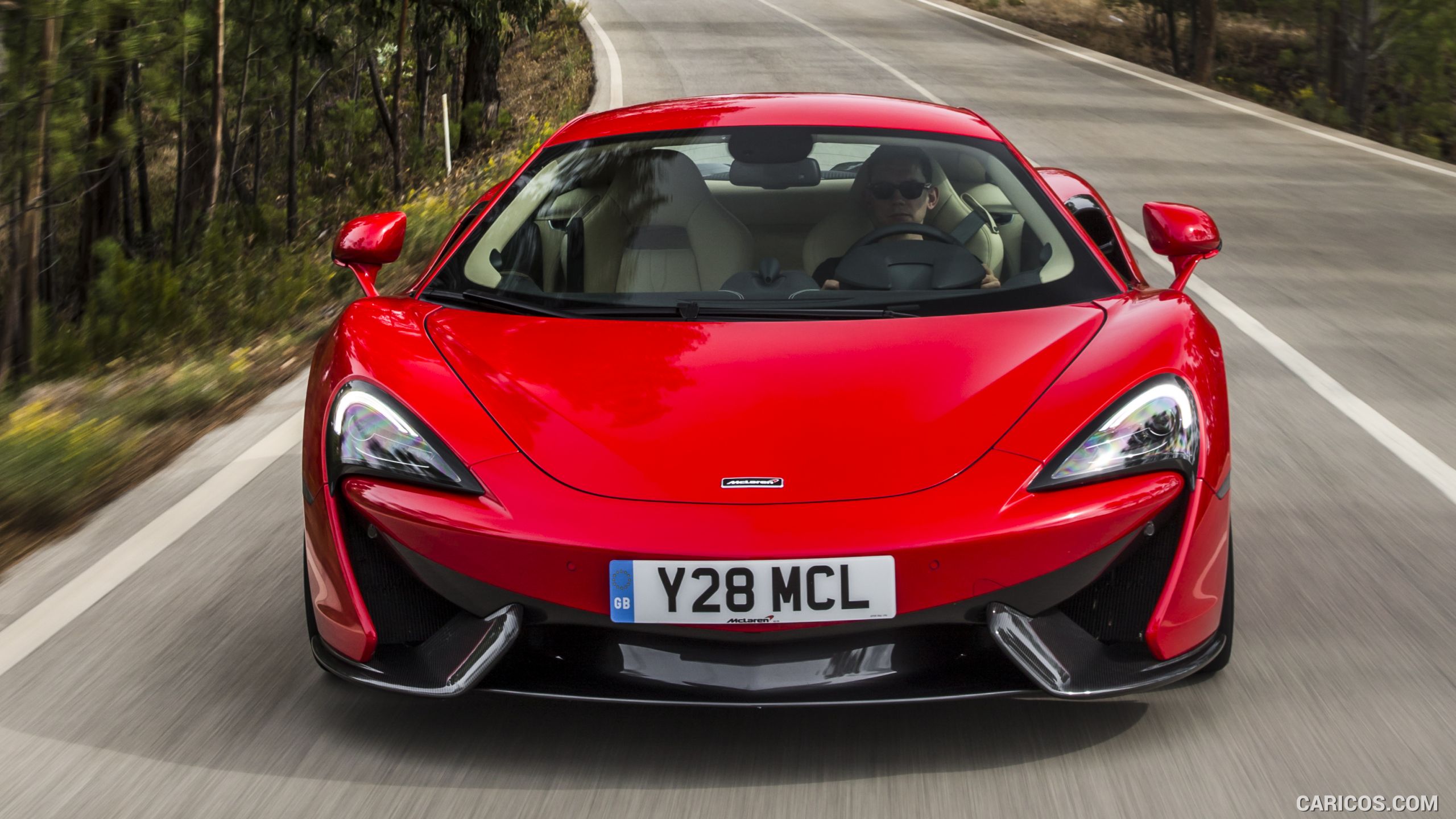 2016 McLaren 570S Coupe (Color: Vermillion Red) - Front, #155 of 192