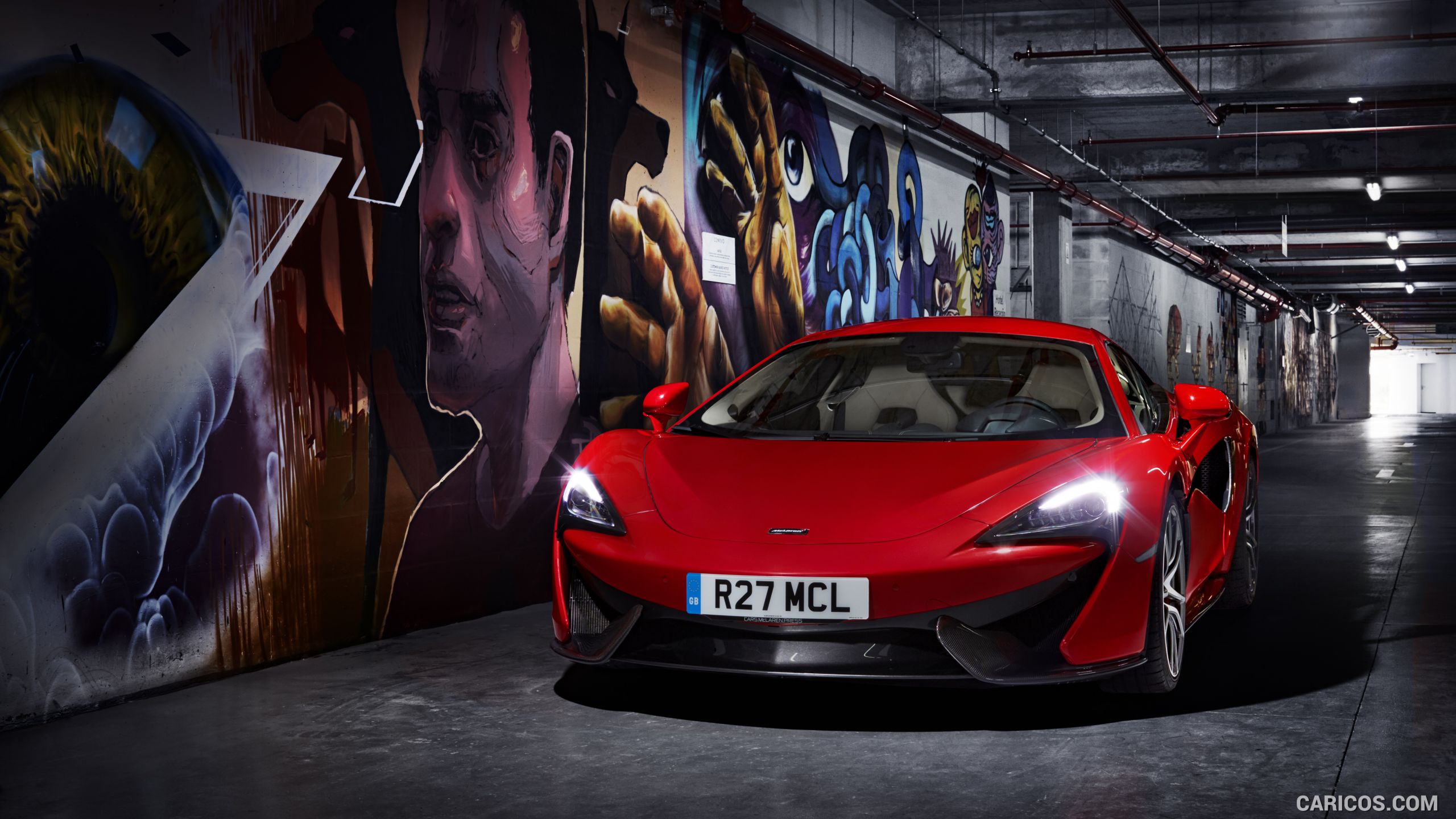 2016 McLaren 570S Coupe (Color: Vermillion Red) - Front, #174 of 192