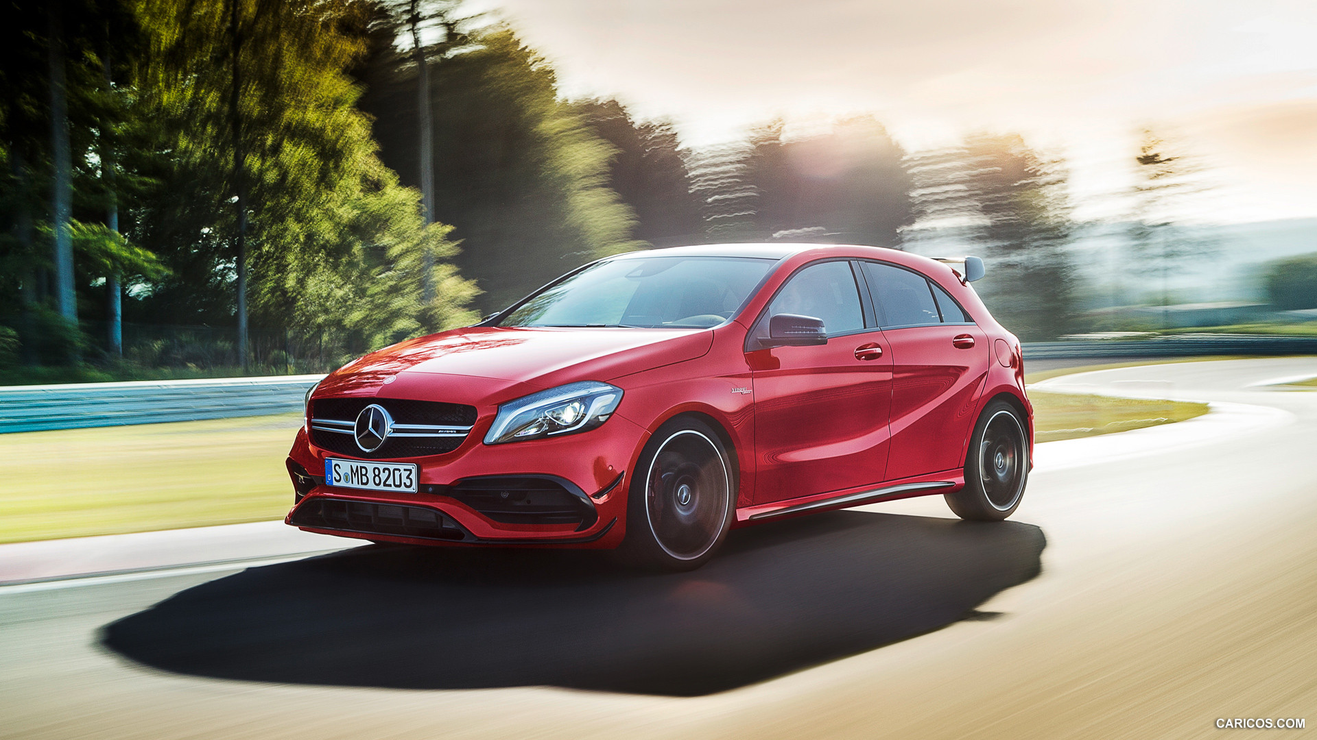 2016 Mercedes-AMG A45 AMG Exclusive (Jupiter Red) - Front, #15 of 15