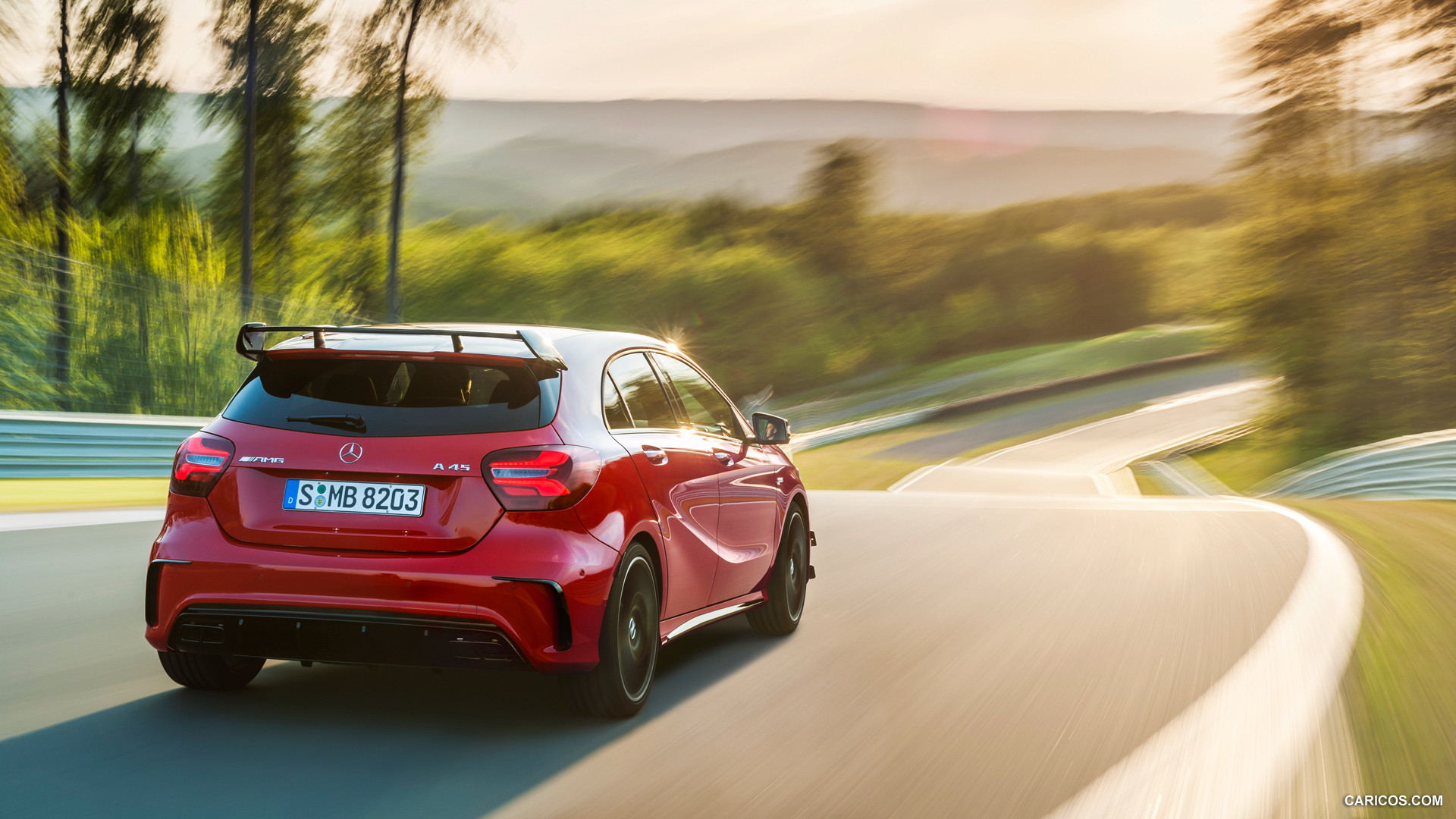 2016 Mercedes-AMG A45 AMG Exclusive (Jupiter Red) - Rear, #14 of 15