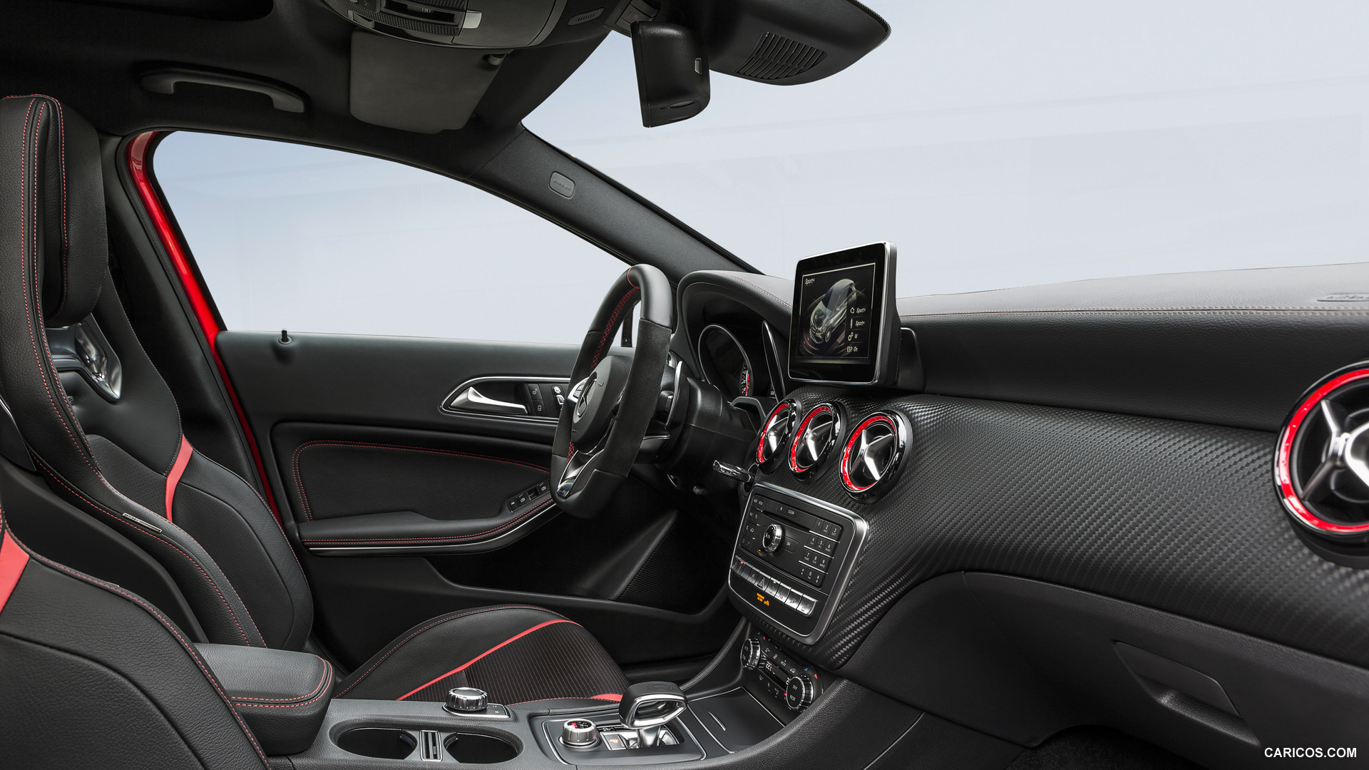 2016 Mercedes-AMG A45 AMG Exclusive (black RED CUT) - Interior, #7 of 15