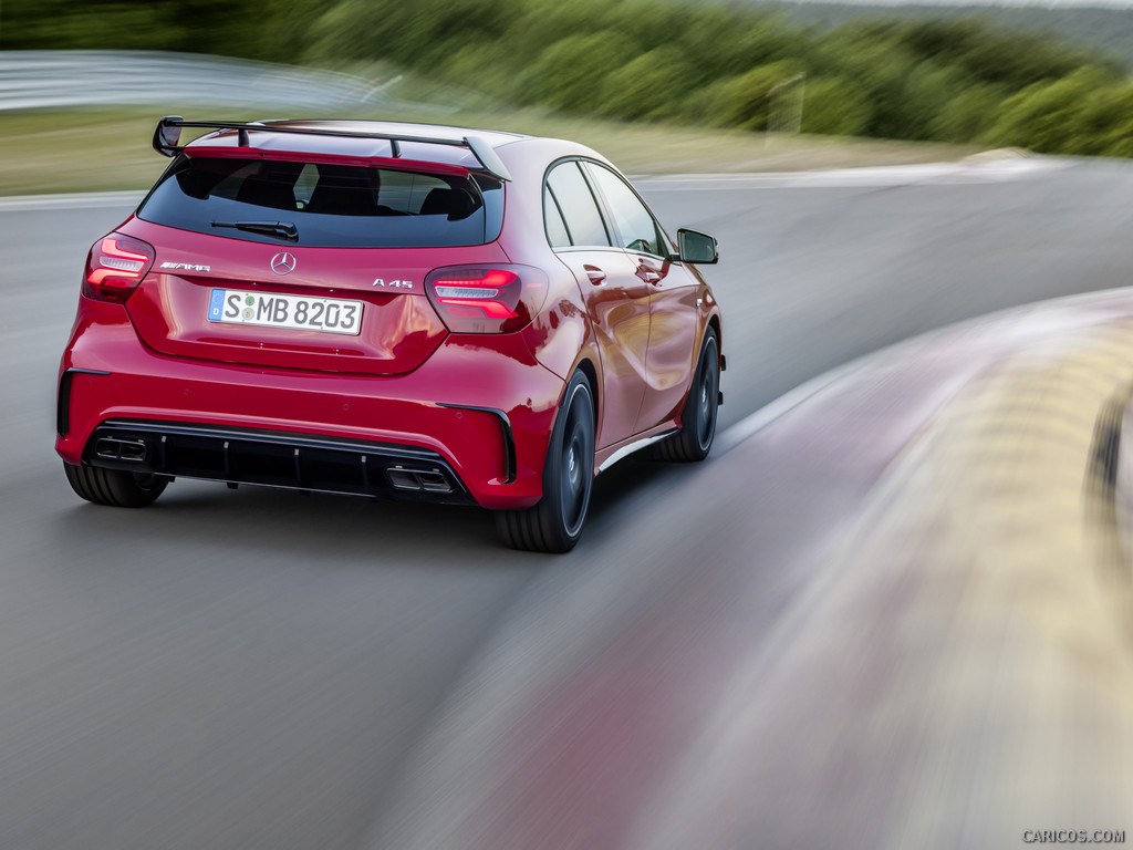 2016 Mercedes-AMG A45 AMG Exclusive (Jupiter Red) - Rear