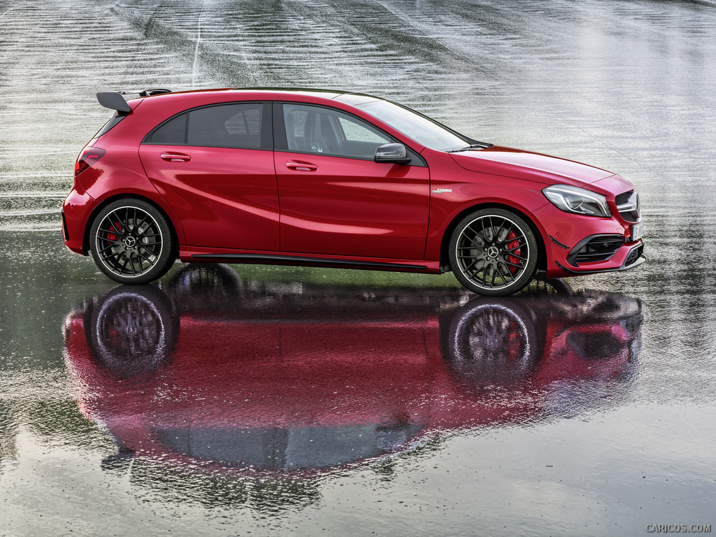 2016 Mercedes-AMG A45 AMG Exclusive (Jupiter Red) - Side