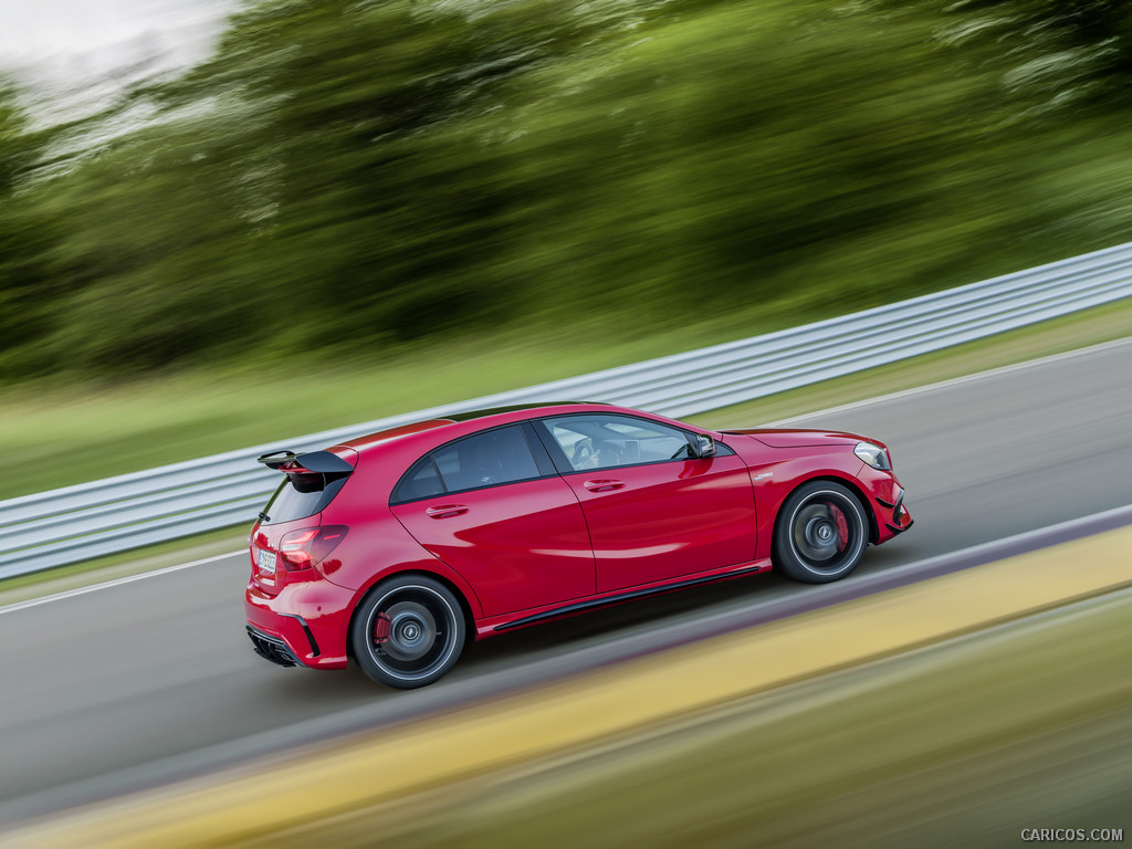 2016 Mercedes-AMG A45 AMG Exclusive (Jupiter Red) - Side