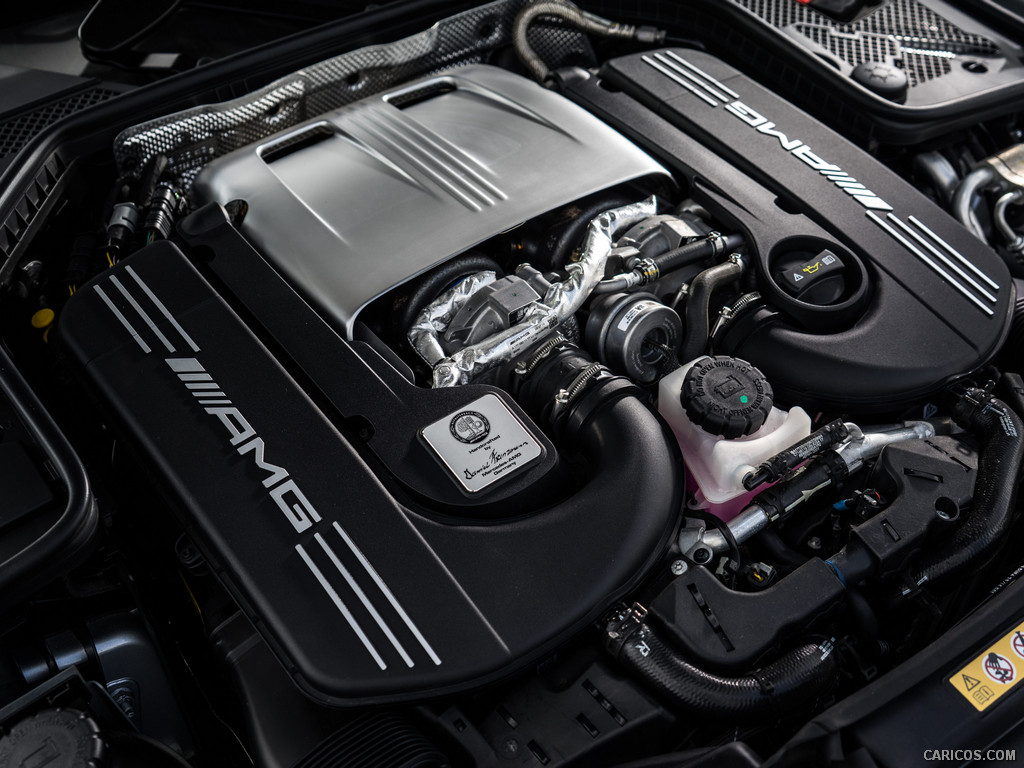 2016 Mercedes-AMG C63 S Estate (UK-Spec)  - Engine