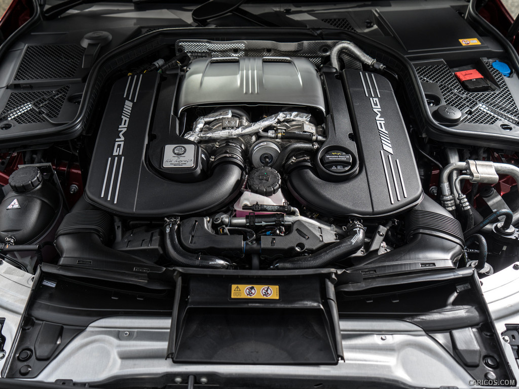 2016 Mercedes-AMG C63 S Estate (UK-Spec)  - Engine