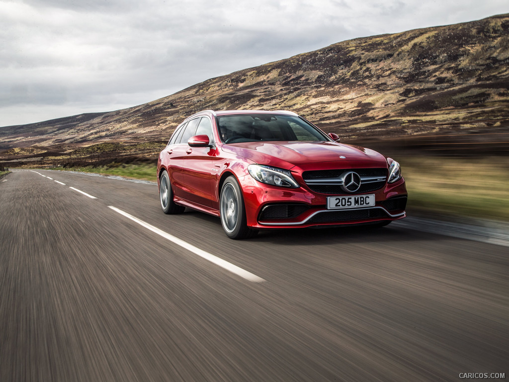 2016 Mercedes-AMG C63 S Estate (UK-Spec)  - Front