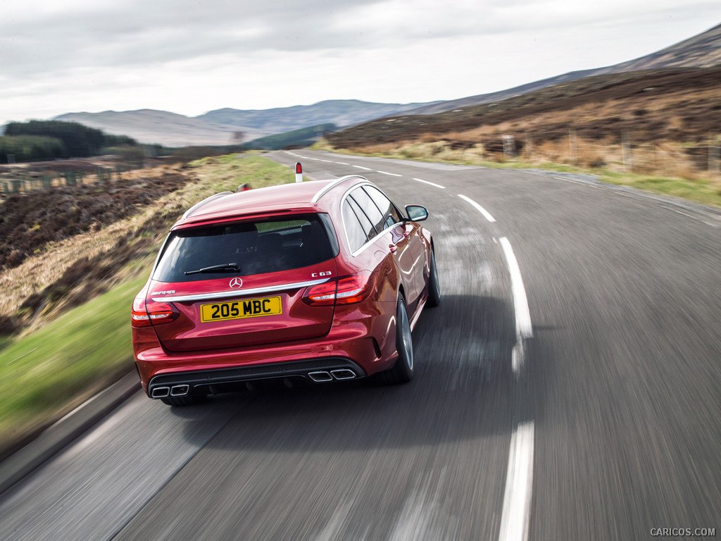 2016 Mercedes-AMG C63 S Estate (UK-Spec)  - Rear