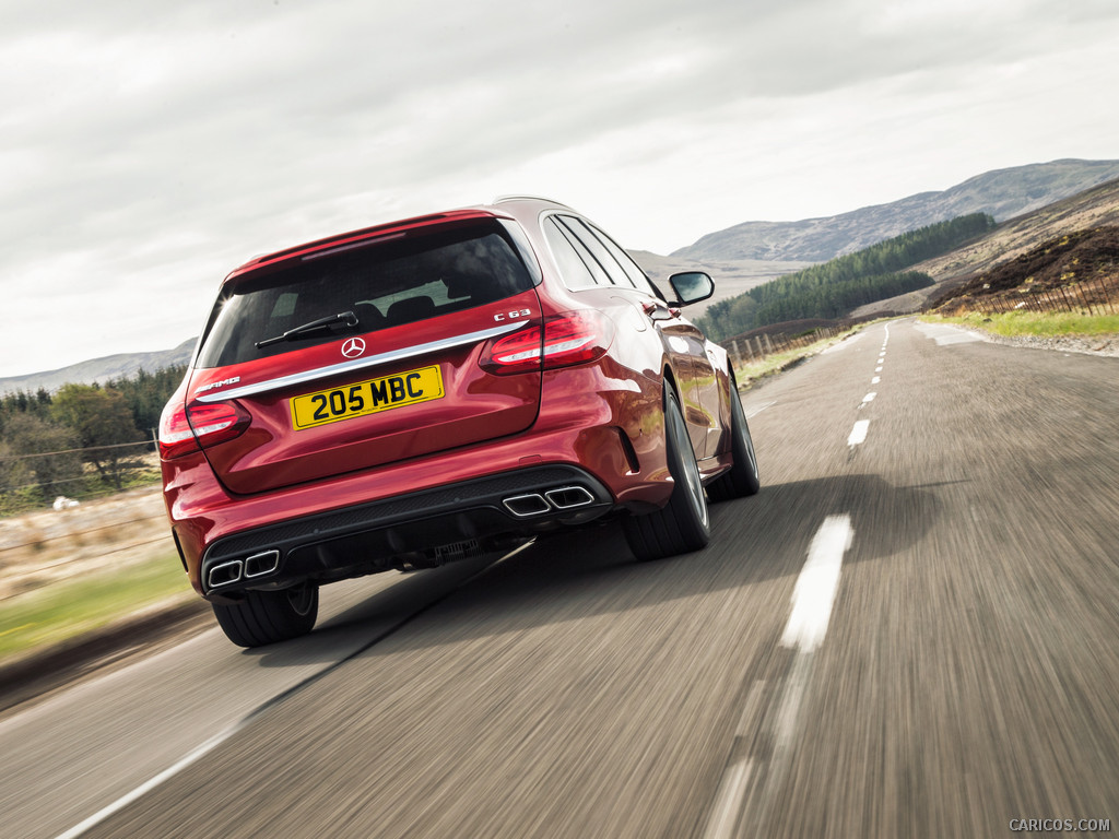 2016 Mercedes-AMG C63 S Estate (UK-Spec)  - Rear