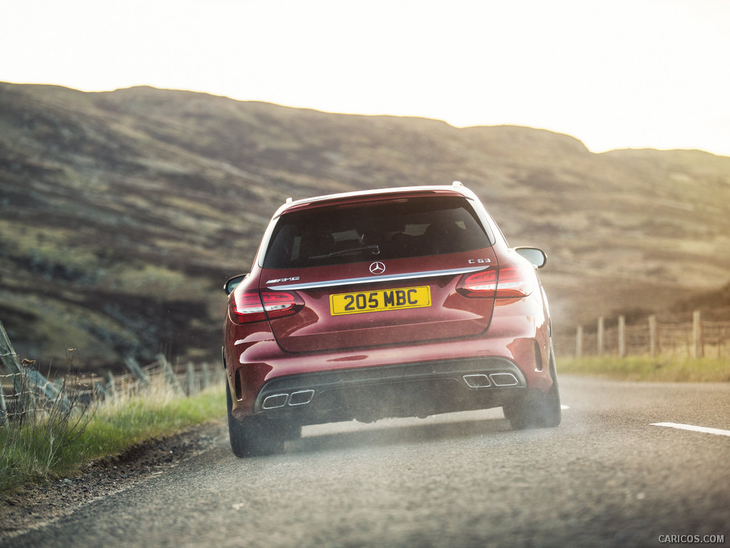 2016 Mercedes-AMG C63 S Estate (UK-Spec)  - Rear