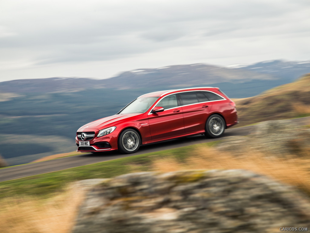 2016 Mercedes-AMG C63 S Estate (UK-Spec)  - Side