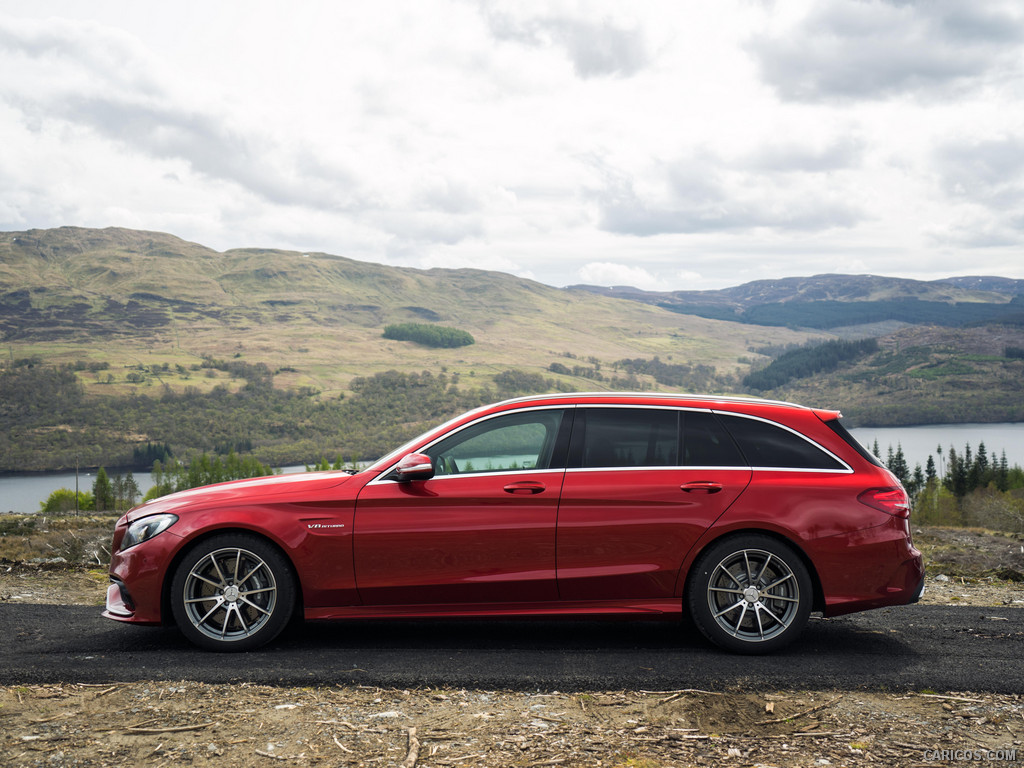 2016 Mercedes-AMG C63 S Estate (UK-Spec)  - Side