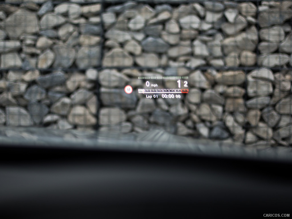 2016 Mercedes-AMG C63 S Estate (UK-Spec) Head-Up Display - Interior Detail