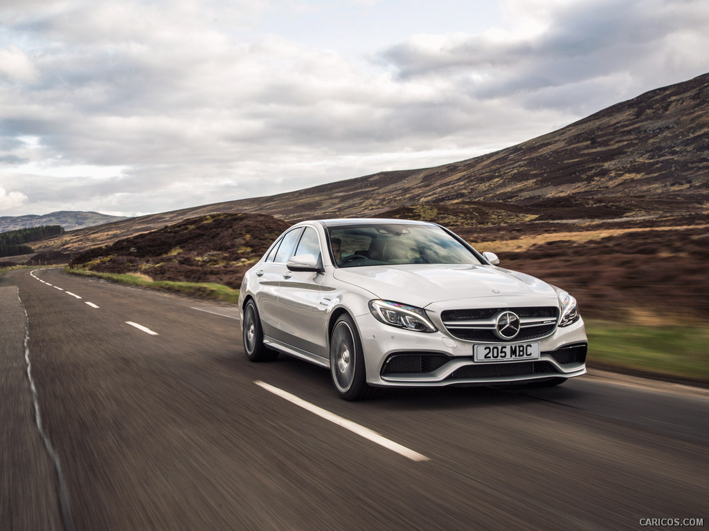 2016 Mercedes-AMG C63 S Saloon (UK-Spec)  - Front