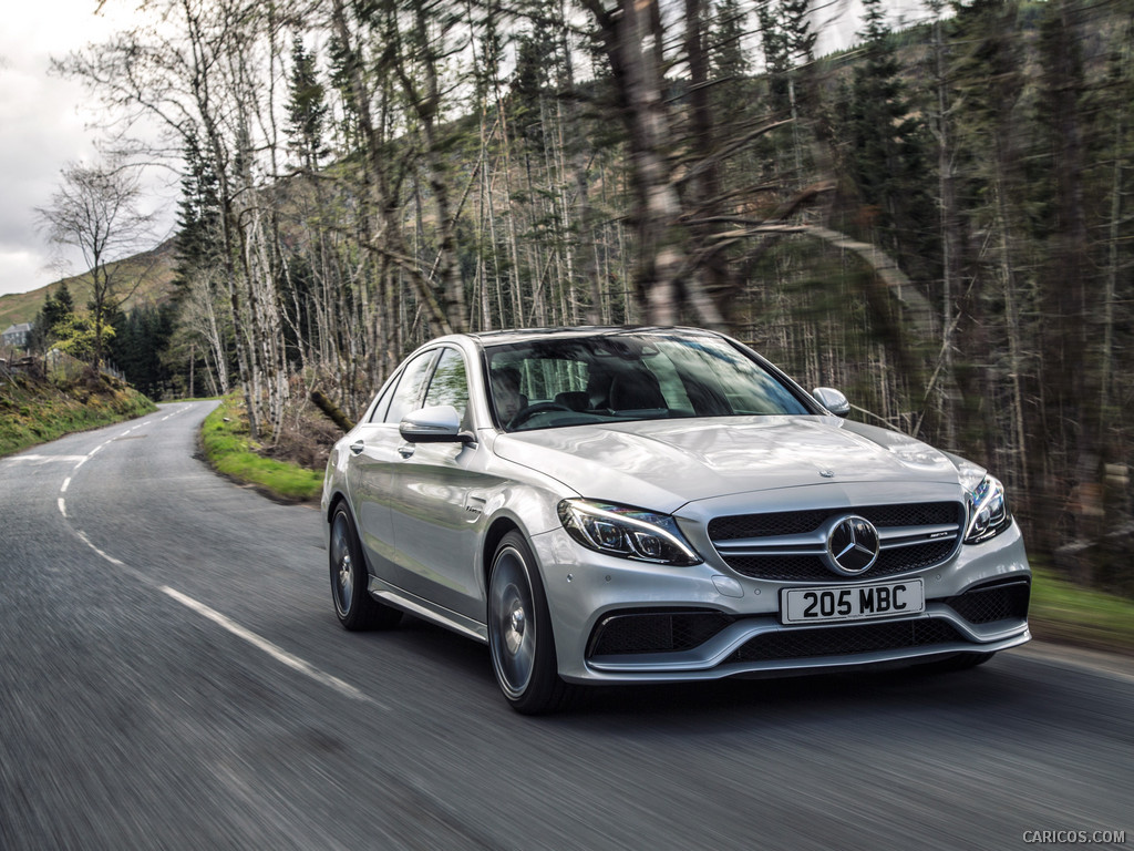 2016 Mercedes-AMG C63 S Saloon (UK-Spec)  - Front