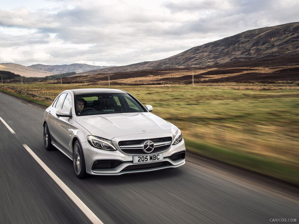 2016 Mercedes-AMG C63 S Saloon (UK-Spec)  - Front