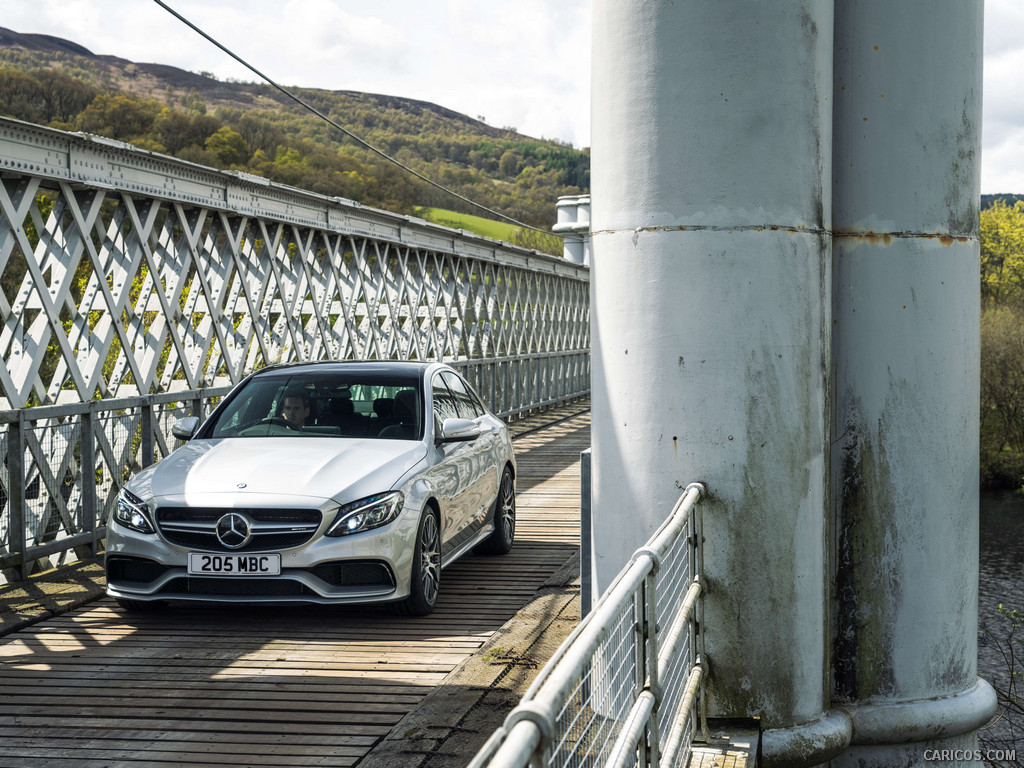 2016 Mercedes-AMG C63 S Saloon (UK-Spec)  - Front