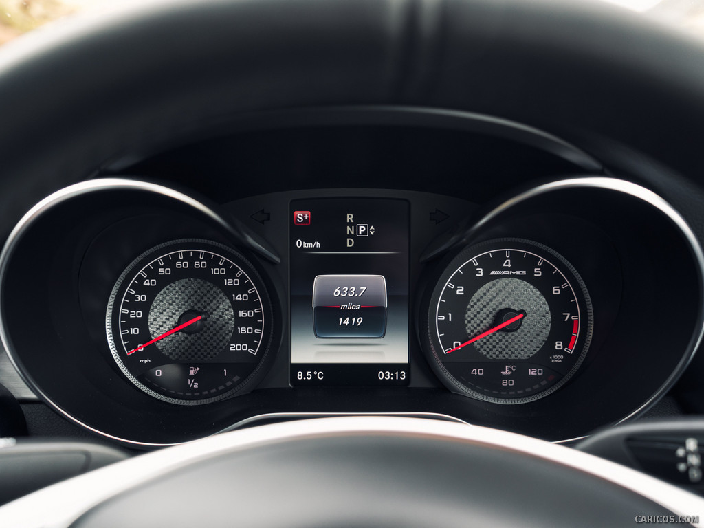 2016 Mercedes-AMG C63 S Saloon (UK-Spec)  - Instrument Cluster