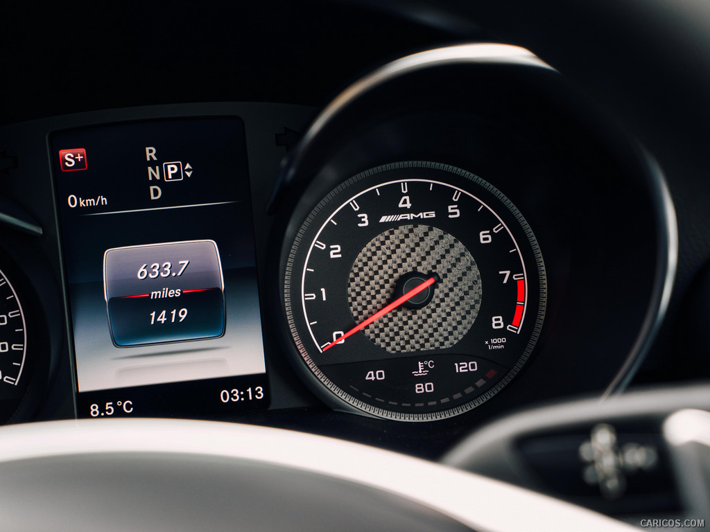 2016 Mercedes-AMG C63 S Saloon (UK-Spec)  - Instrument Cluster