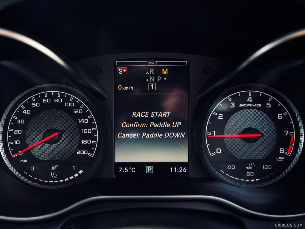 2016 Mercedes-AMG C63 S Saloon (UK-Spec)  - Instrument Cluster