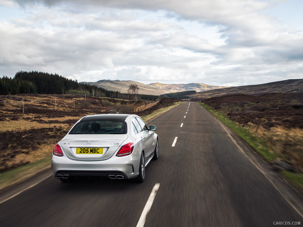 2016 Mercedes-AMG C63 S Saloon (UK-Spec)  - Rear