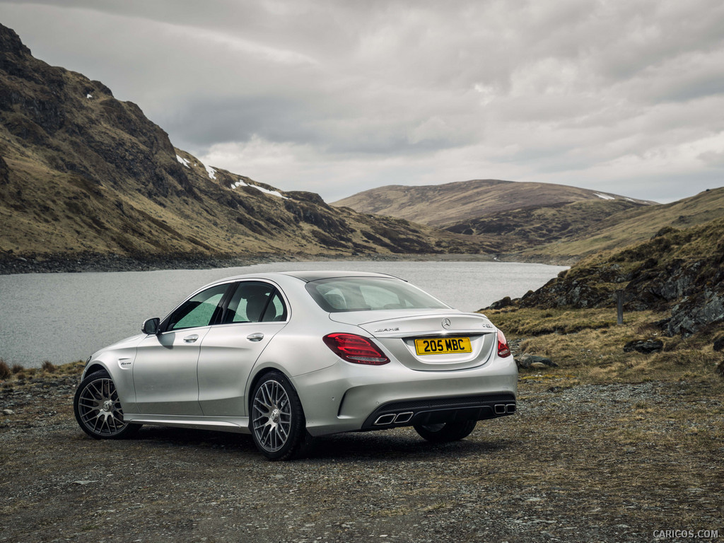 2016 Mercedes-AMG C63 S Saloon (UK-Spec)  - Rear