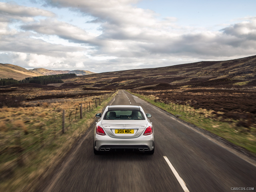 2016 Mercedes-AMG C63 S Saloon (UK-Spec)  - Rear