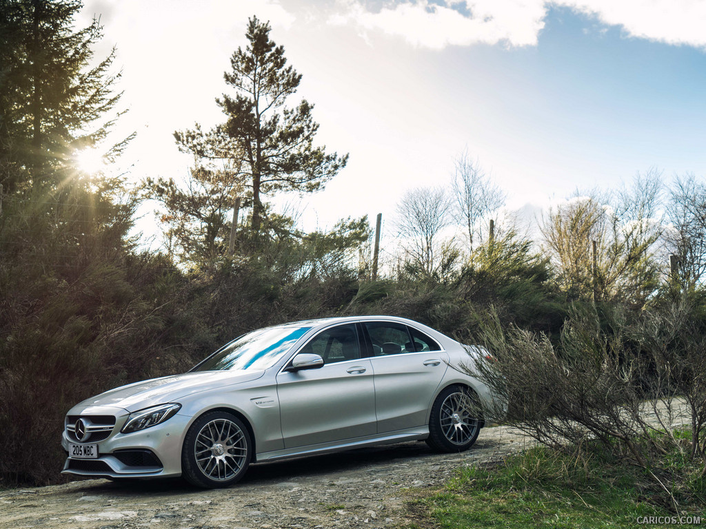 2016 Mercedes-AMG C63 S Saloon (UK-Spec)  - Side