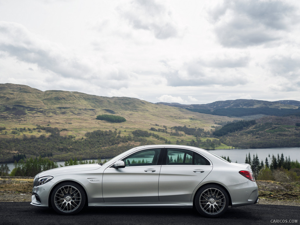 2016 Mercedes-AMG C63 S Saloon (UK-Spec)  - Side