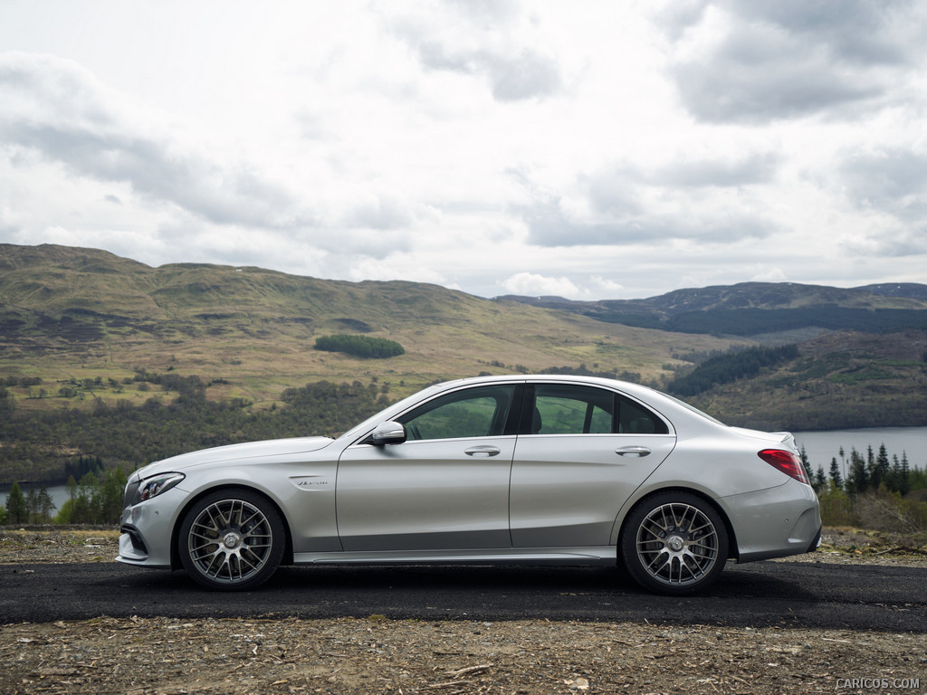 2016 Mercedes-AMG C63 S Saloon (UK-Spec)  - Side