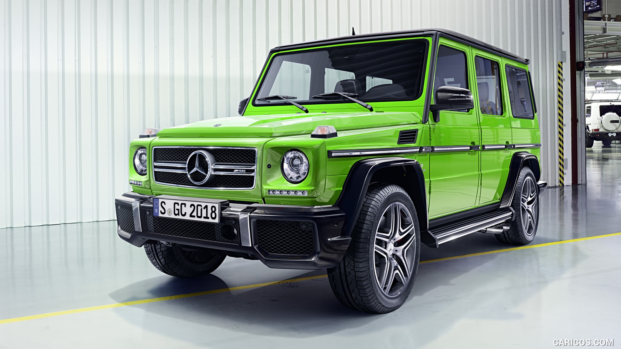 2016 Mercedes-AMG G63 (Aliengreen) - Front, #8 of 48