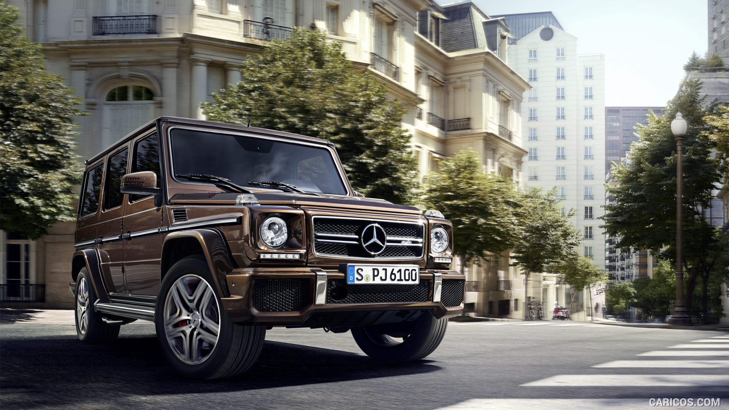 2016 Mercedes-AMG G63 (Design Mystic Brown Bright) - Front, #1 of 48