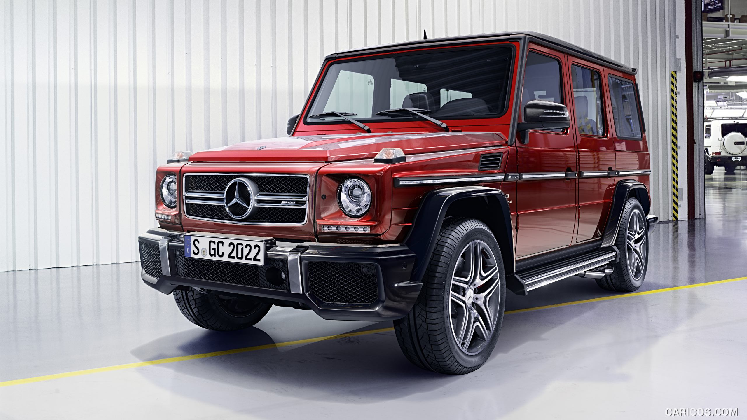 2016 Mercedes-AMG G63 (Tomatored) - Front, #9 of 48