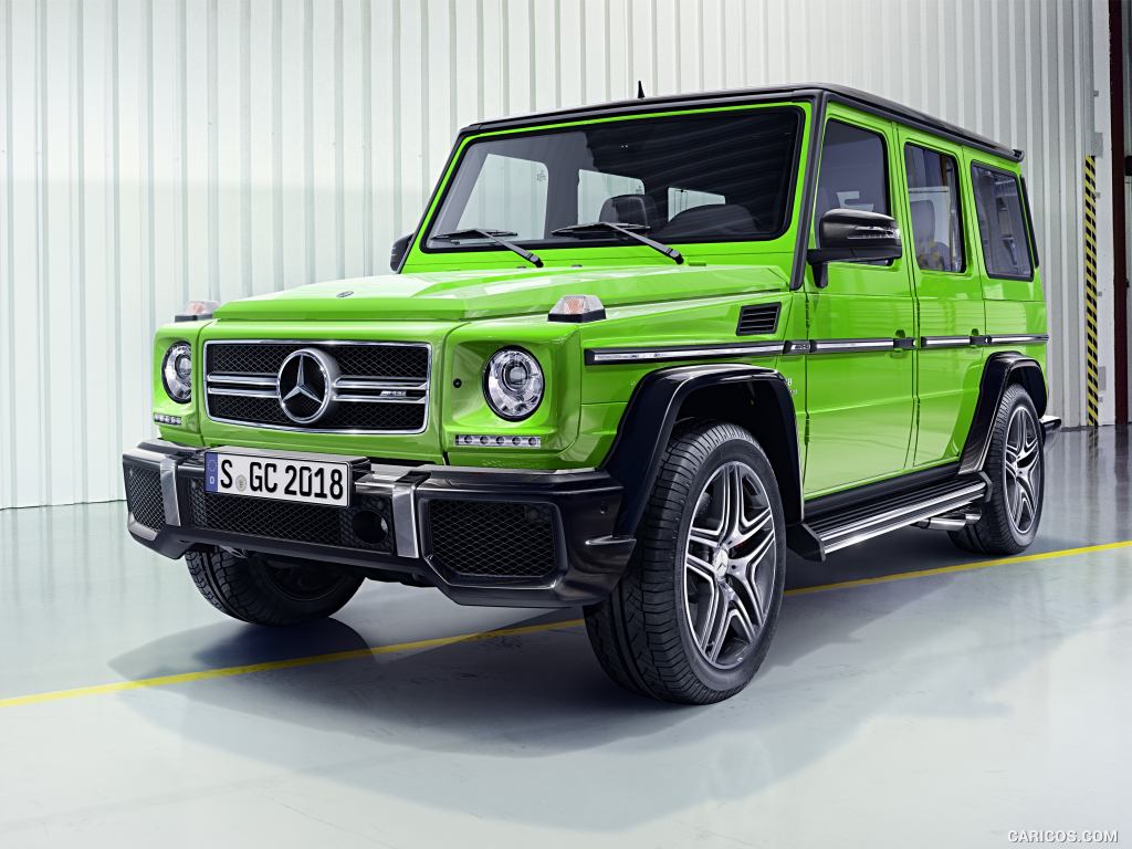 2016 Mercedes-AMG G63 (Aliengreen) - Front