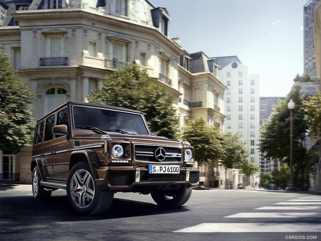 2016 Mercedes-AMG G63 (Design Mystic Brown Bright) - Front