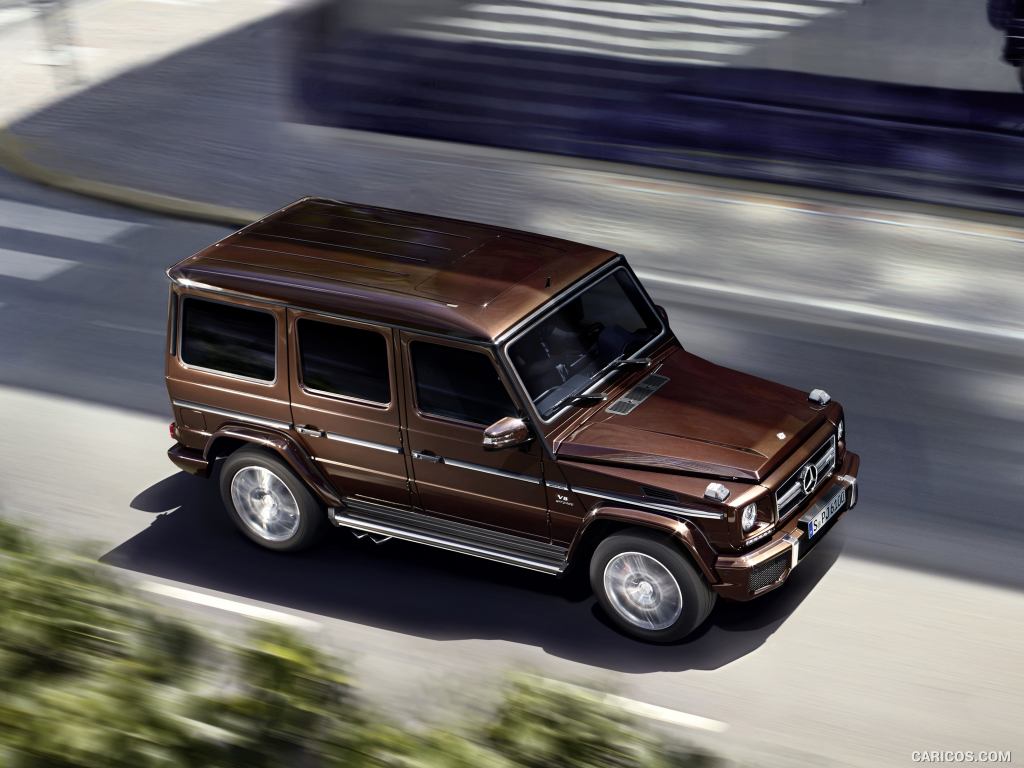 2016 Mercedes-AMG G63 (Design Mystic Brown Bright) - Top