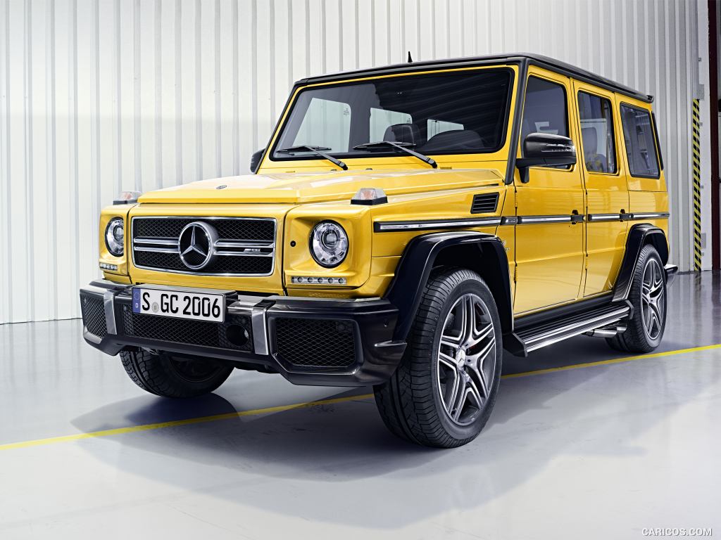 2016 Mercedes-AMG G63 (Solar Beam) - Front