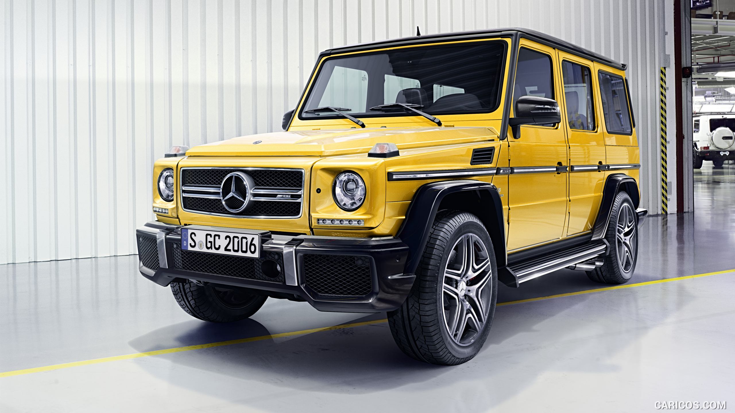 2016 Mercedes-AMG G63 (Solar Beam) - Front | Caricos