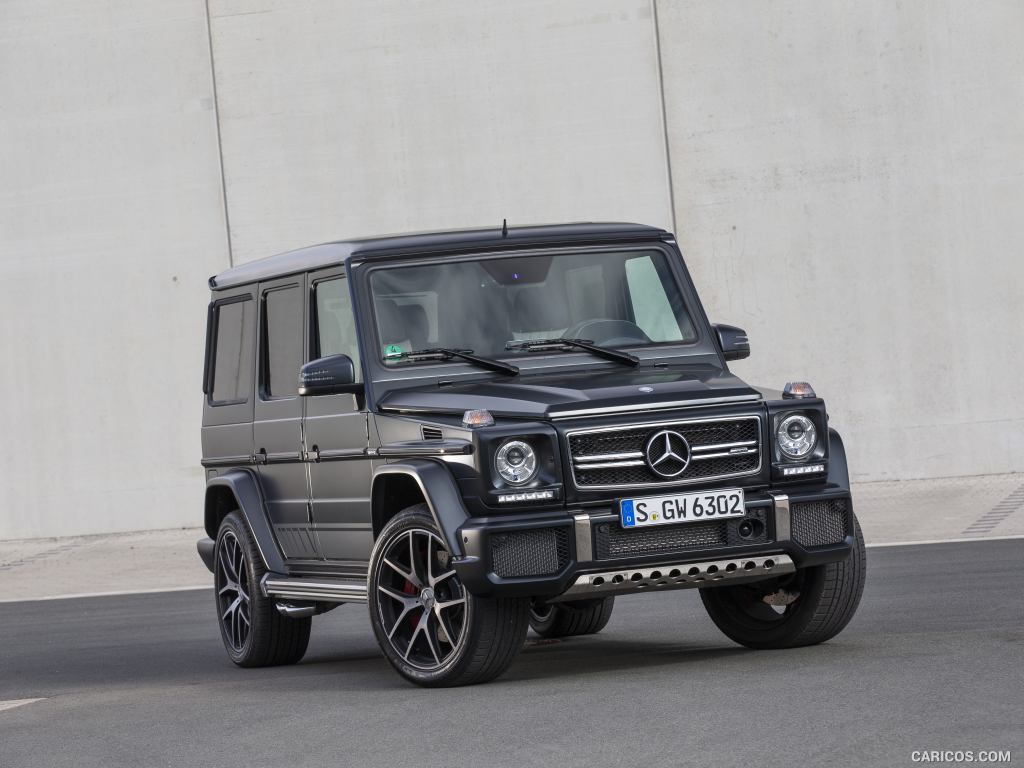 2016 Mercedes-AMG G63 Edition Designo Nightblack Magno - Front