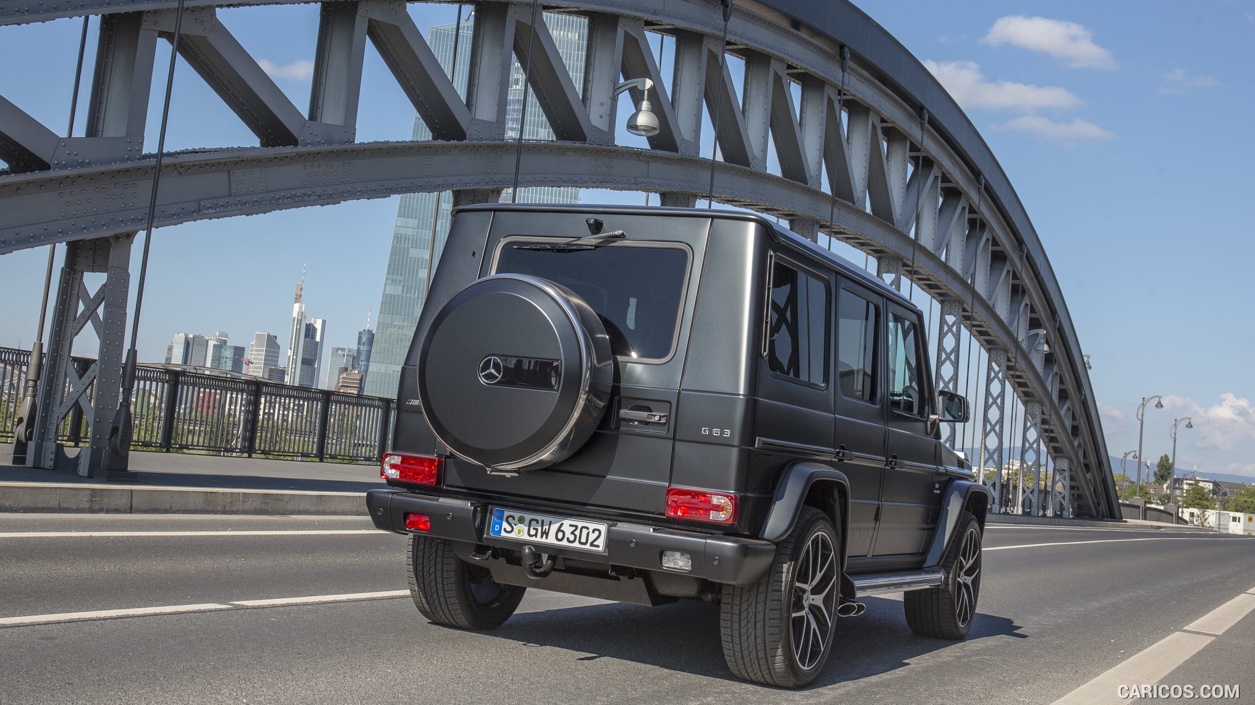 2016 Mercedes-AMG G63 Edition Designo Nightblack Magno - Rear, #23 of 48