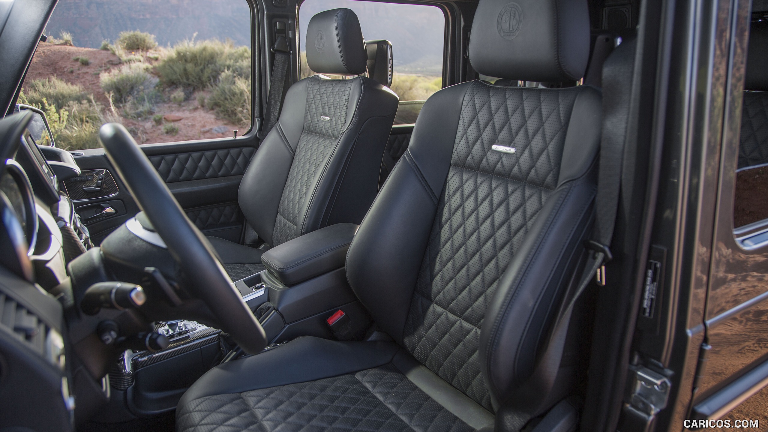 2016 Mercedes-AMG G65 (US-Spec) - Interior, Front Seats, #36 of 41