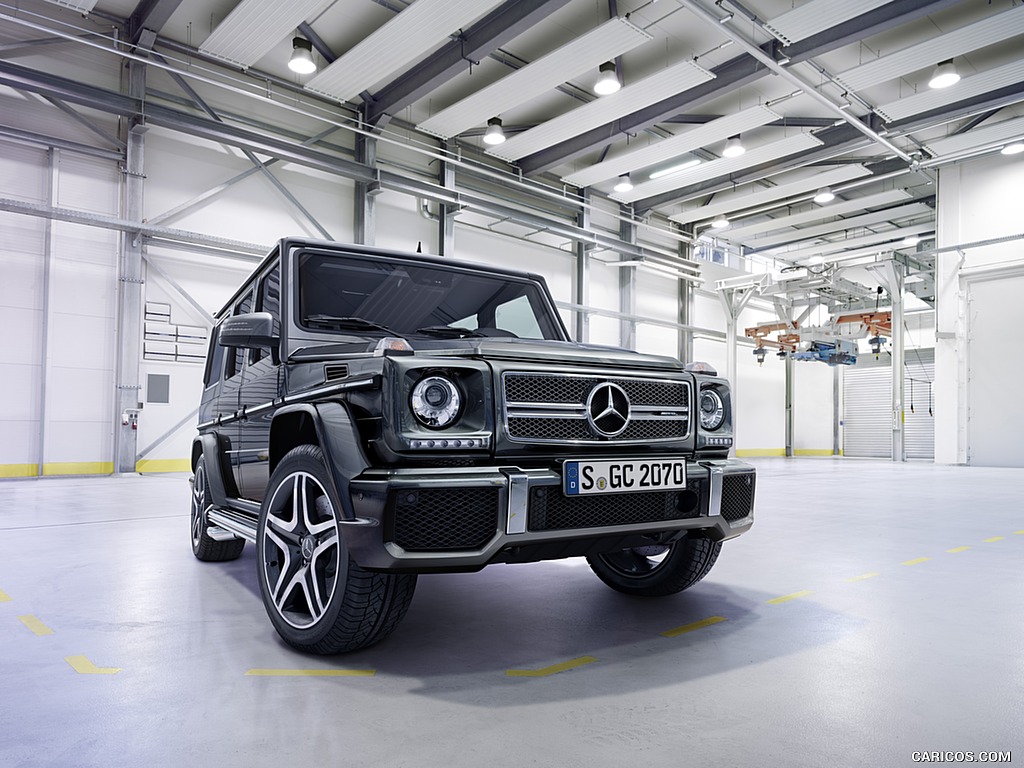 2016 Mercedes-AMG G65 (Tenorite Grey Metallic) - Front