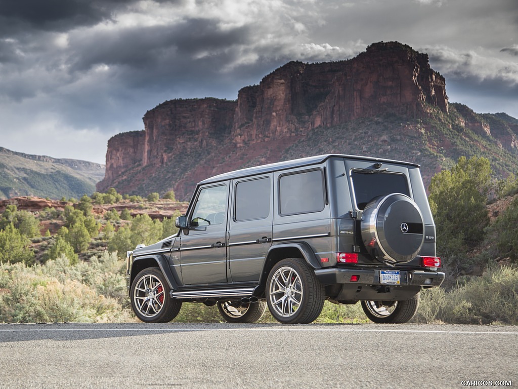 2016 Mercedes-AMG G65 (US-Spec) - Rear